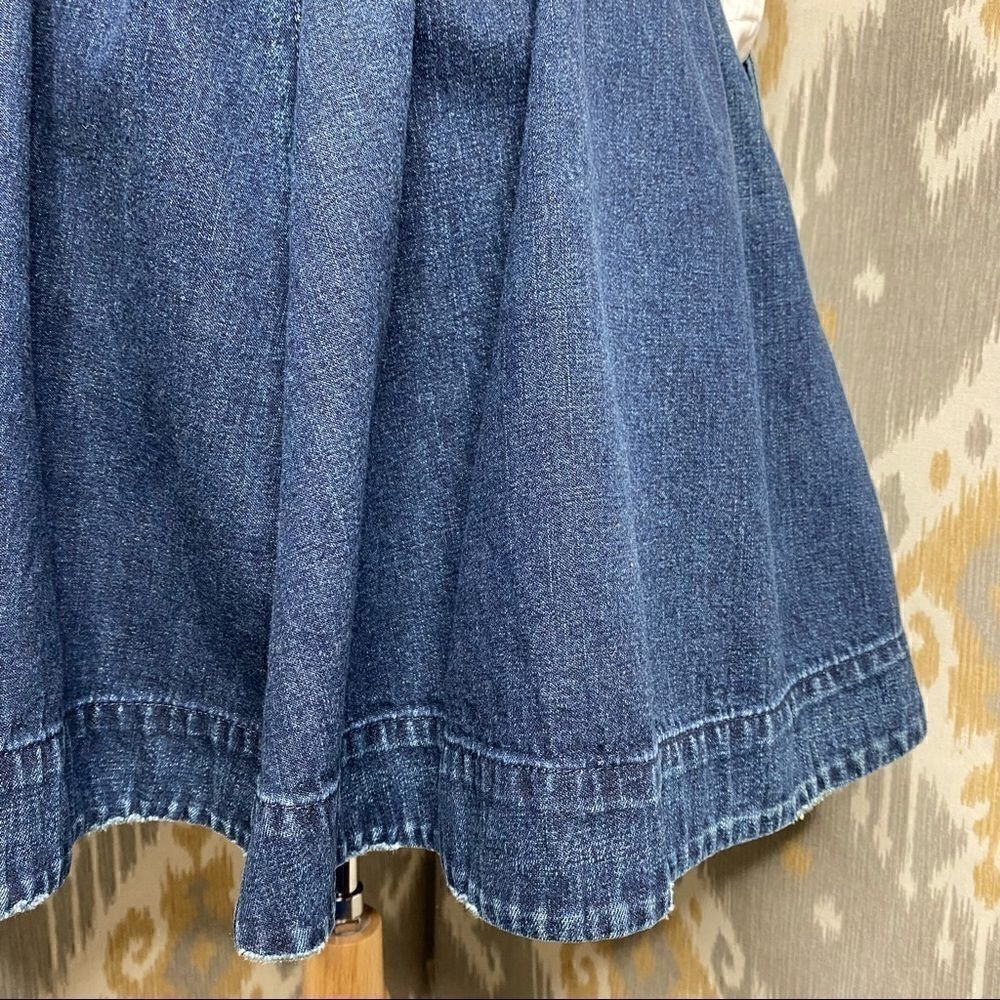 Ralph Lauren Nautical Dark Denim Circle Skirt - Picture 9 of 16